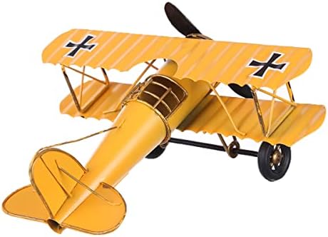 Berry Elnök Vintage Repülőgép Dísz, Fém, Kétfedelű Repülőgép Légi jármű, Lógó Repülőgép az Óvoda Bolt Haza, Gyerek Szoba Dekoráció
