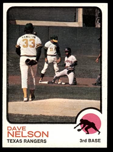 1973 Topps 111 Dave Nelson Texas Rangers (Baseball Kártya) EX/MT Rangers