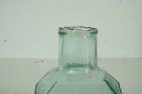 Antik Dekoratív Üveg Tinta 310 Puszta Felső Csinos Kis Üveg Tinta Hát Nagyon régi Szűkítették Üveg