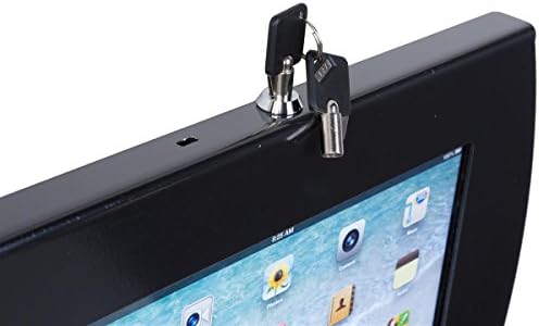 Displays2go iPad Tartó Falra Szerelhető, Rejtett Home Gombot, magában Foglalja a kártyaolvasó Keretét a Kereskedelmi Használatra,