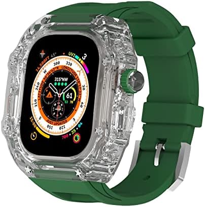SAWIDEE Városi Sport MOD Készlet Apple Nézni Ultra 49mm Sorozat 8 7 6 5 4 SE Band Karkötő Heveder Watchband a könnyített Masszív Esetben védőburkolat