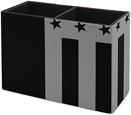 Amrican Colorado Zászló PU Bőr Ceruza Birtokosai Többfunkciós Asztali ceruzatartó Tároló Szervező