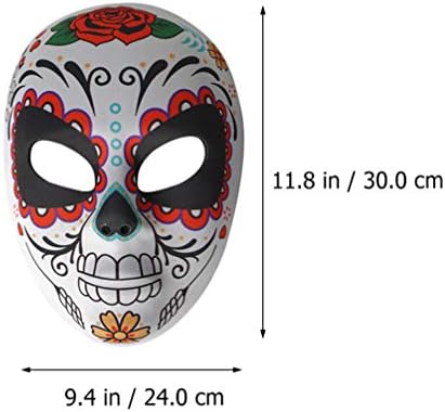 KESYOO Smink Dekoráció Férfiak Dekoráció Halloween Jelmez, Maszk Dia De Los Muertos Mexikói Klasszikus Halottak Napja Maszk Fesztivál