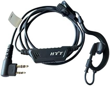 Hytera EHM04-EGY Eredeti Fülhallgató 2-Pin-kódot HYT Fülhallgató Fülhorgot Hordozható kétirányú Rádiók TC-TC 600-610 TC-620