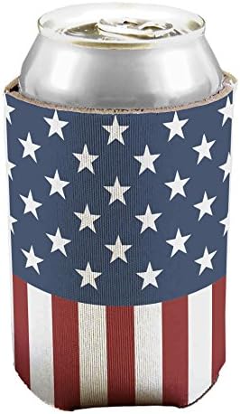 TOOLOUD Stars and Stripes Amerikai Zászlót/Üveg, Szigetelő Hűtő - 2 Csomag Minden Tájáról Nyomtatása