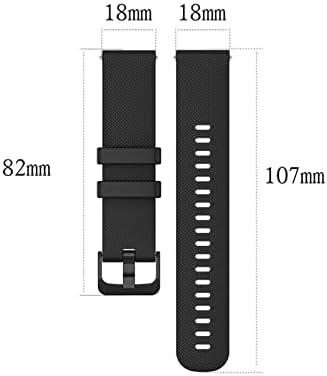 HAODEE 20mm Karkötőt a Csukló Pánt TicWatch E A Garmin Venu A Forerunner 645 Szilikon Smartwatch Watchband