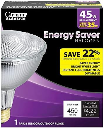 Feit 35PAR38/QFL/ES 45W Egyenértékű Energia-Megtakarítás PAR38 Halogén Reflektor (Csomag 24)