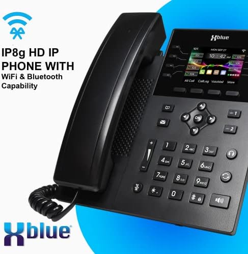 XBLUE QB2 Rendszer Csomag 12 IP8g IP-Telefonok, Beleértve az Automatikus kezelő, Hangposta, Mobil & Távoli Telefon Z & Hívás Rögzítése