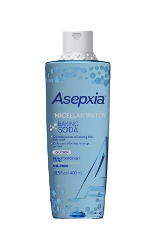 Asepxia szódabikarbóna Micellar Víz Tisztító & Smink, 13.5 Uncia (Csomag 12)