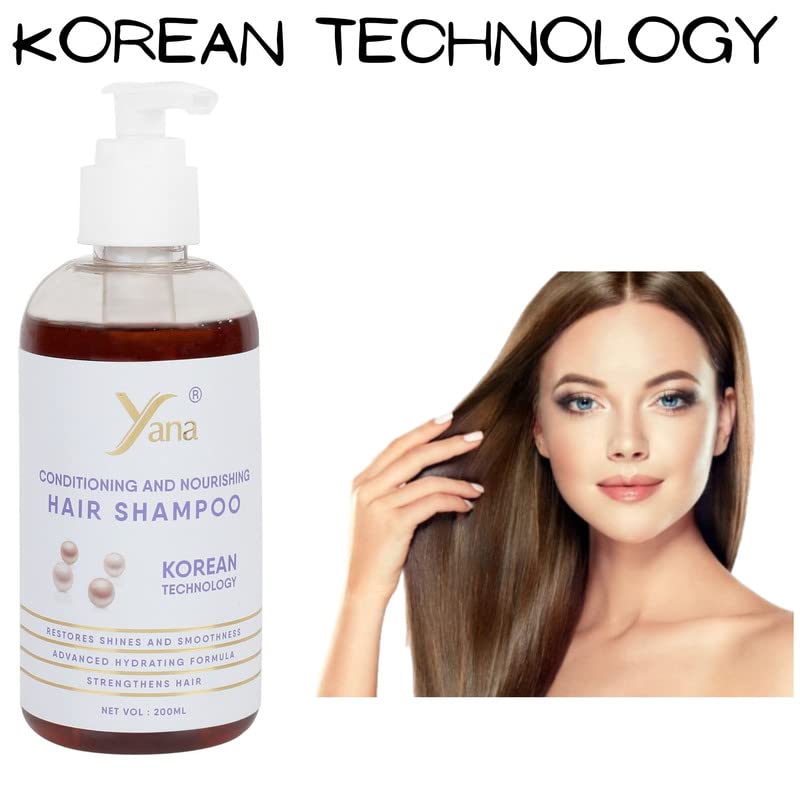 Yana Hair Sampon Koreai Technológia Természetes Sampon Korpás A Haja Ősz