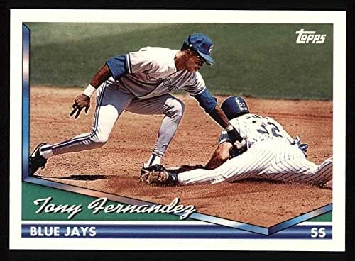 1994 Topps 702 Tony Fernandez Toronto Blue Jays (Baseball Kártya) NM/MT Blue Jays