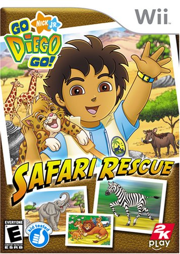 Go Diego Go Safari Mentő - Nintendo Wii