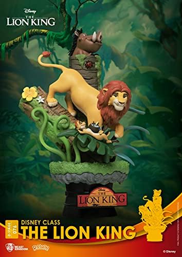A vadállat Királyság Disney Klasszikusok: Az Oroszlán Király DS-076 D-Színpadon Szobor, Többszínű