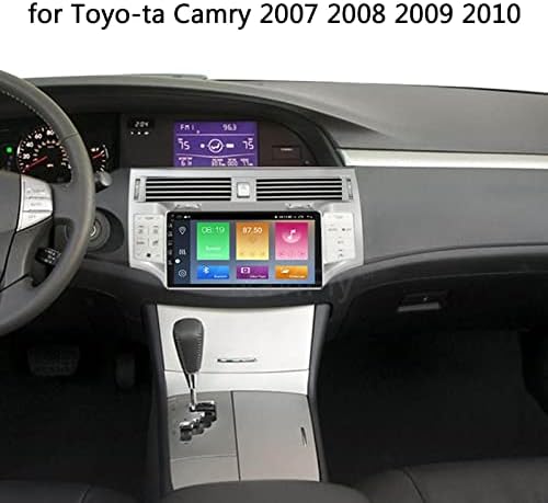 PLOKM 9inch Android 12 Autó Sztereó Toyota Avalon 2006-2010 Érintőképernyő autórádió, Bluetooth kihangosító, Fm/Am, GPS Navi, Vezeték