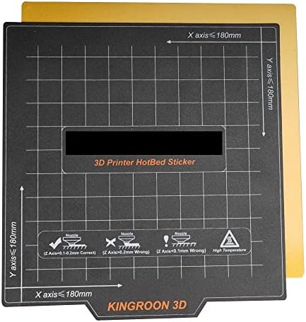 Ragyog-Tron [OEM] 2db KP3S PEI Lemez Fűtött Ágy PEI Forró Ágy 3D-s Nyomtató Mágneses Film Fűtés Ágy Nyomtatás Platform 180