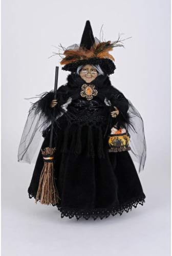Karen Didion Eredeti Kivilágított Alice Boszorkány Figura, 21 Cm - Kézzel készített Halloween Ünnep, Otthon Dekoráció, valamint