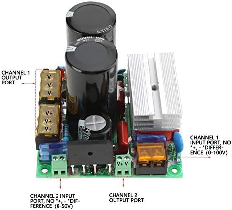 Szerszám Alkatrészek 50A AC-DC Adapter Testület Átalakító Tábla 2 Csatorna Tápegység Egyenirányító Testület Modul a Biztosítékok