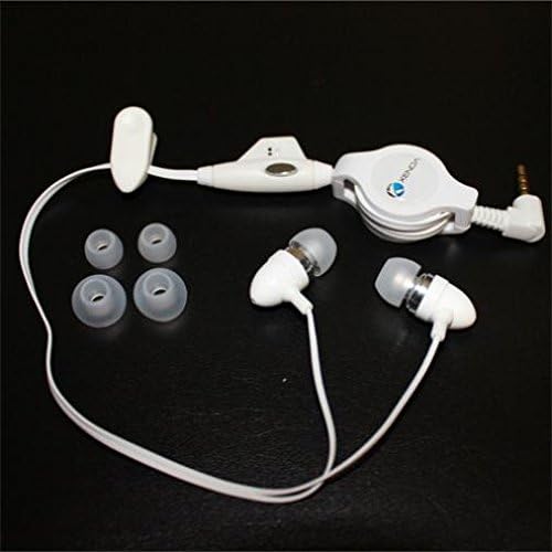 Visszahúzható Fülhallgató, Vezetékes Fejhallgató Kihangosító Mikrofon, Headset, 3,5 mm-es Fülhallgató Csatlakozó Kompatibilis