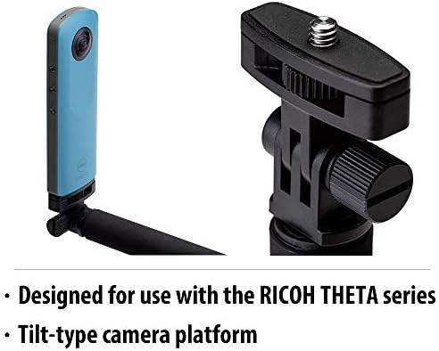 RICOH THETA Stick TM-2 Önarckép Stick Minden THETA sorozat Tilt-típusú kamera platform Maximális kiterjesztése 32.9 cm Minimális