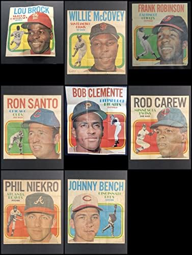 1970 Topps Baseball Plakátok Teljes Készlet (Baseball Szett) VG