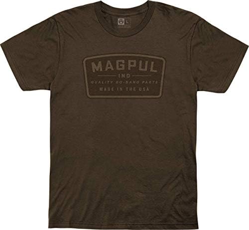 Magnum Férfi Szabványos Pamut Legénység Nyak Rövid Ujjú T-Shirt