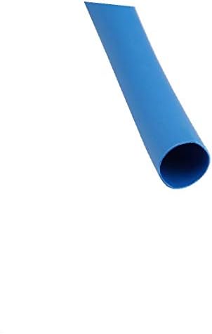 X-mosás ragályos 5M Hossz Belső Átm 6.0 mm Poliolefin Hő Zsugorodó Cső Szigetelőcső Kék(5M de longitud diámetro belső 6.0 mm tubo