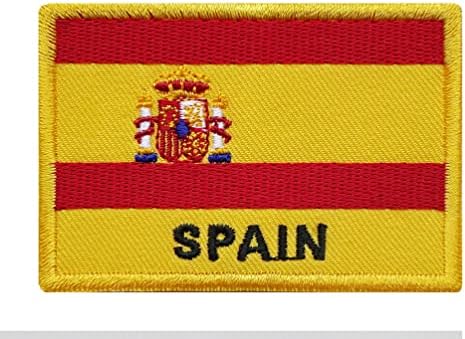 Spanyol Zászló Hímzett Vas a Patch Espana spanyol Zászló Javítás