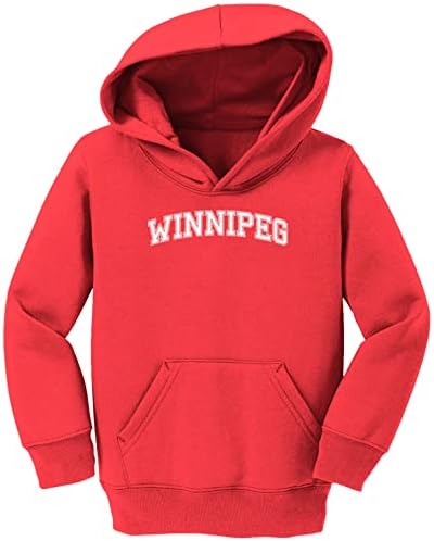 Haase Korlátlan Winnipeg - Sport Állam, Város, Iskola Kisgyermek/Ifjúsági Polár Kapucnis Felső