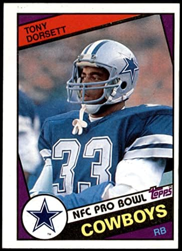 1984 Topps 238 Tony Dorsett Dallas Cowboys (Foci Kártya) EX/MT Cowboyok Pittsburgh