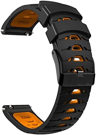 SKM 20 22mm Okos Watchband a Garmin Venu SQ/Venu2 Plusz Wriststraps Vivoactive 3 4/Forerunner 245 Watchband Karkötő Szilikon Öv (Szín :