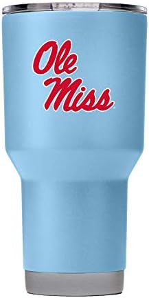 Mississippi Ole Miss Rozsdamentes Acél Drinkware (30oz világoskék)