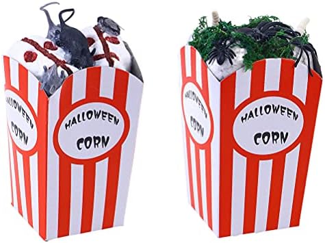 2db Halloween Szimuláció Popcorn Dekoráció Parti Secne Díszítő Kellékek Dekoráció Ünnepség