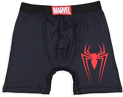 Marvel Férfi' 2 Csomag Spider-Man-Pókember Boxer Alsót Boxeralsót