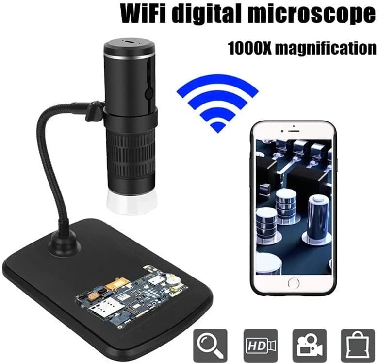 SDGH 1000-Digitális Mikroszkóp 1080P nagy Felbontású Mikroszkóp Okos Telefon, Kamera, Videó PCB Hegesztés Diavetítés Megtekintése