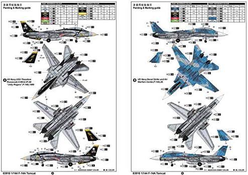 Trombitás F-14A Tomcat Modell Készlet