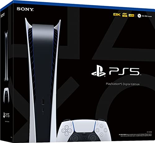 Play station 5 Digitális Kiadás PS 5 játékkonzol (Felújított)