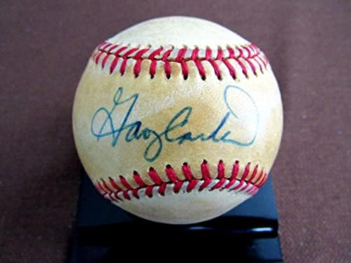 Gary Carter Kiállítások Mets Hof Közelében Újonc Aláírt Auto Feeney Onl Gu rágták Baseball Szövetség - Dedikált Baseball