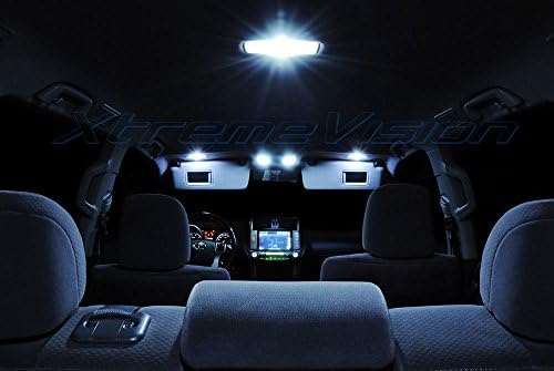 Xtremevision Belső LED Jeep Grand Cherokee 2005-2010 (9 Db) hideg Fehér Belső LED Készlet + Telepítési Eszköz
