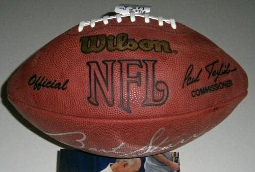 PACKERS Bart Starr aláírt NFL-Játék, a foci w/ 15 Tristar COA AUTO Aláírt - Dedikált Focilabda