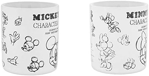 Disney Mickey & Minnie Egér Karakter Építési Kávé/Tea Bögre Szett - Disney Parkok Kizárólagos & Korlátozott Elérhetőség