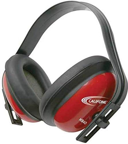 Califone HS40 Meghallgatás Biztonságos hallásvédő eszköz, Stabil Polipropilén Headstrap, Állítható Fejpánt, ABS Műanyag Earcups Célja