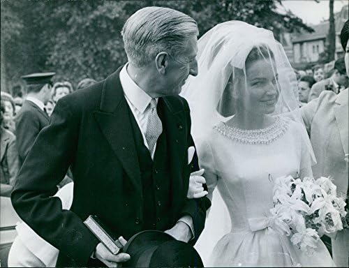 Vintage fotó Isabelle Potoka, valamint Hubert Graf D styles paris esküvő.1963