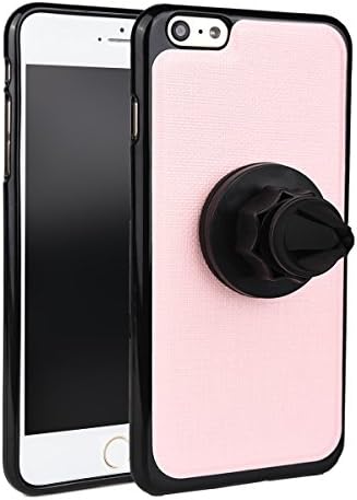 Kroó 360 fokban Forgó Mágneses Szellőző Autós tartó az iPhone 6 Plus/6s Plusz - Nem-Kiskereskedelmi Csomagolás - Rózsaszín