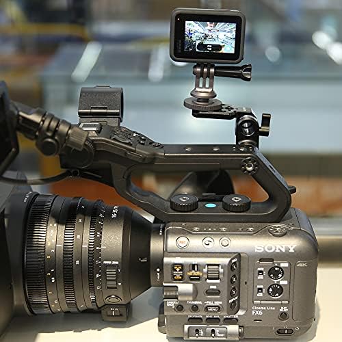 NICEYRIG 15mm Egyetlen Rudat Fogó Hideg Cipő Kiterjesztését Lemez, Alkalmazható a GoPro akciókamera, Mikrofon, EVF-Hegy - 457