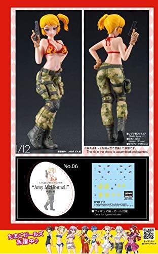 Hasegawa SP439 1/12 12 Tojás Lányok Gyűjtemény No. 6 Amy Mcdonnell Műanyag Modell Készlet