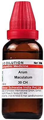 Dr. Willmar a Csomag India Arum Maculatum Hígítási 30 CH