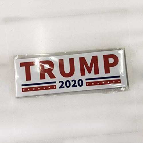 Amosfun 30db 2020 Trump Autó Matrica Megválasztott Elnök Donald Trump 2020 Választási Hazafias Matrica (Fehér)