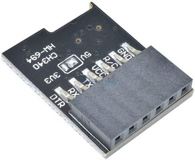 CH340G CH340 Breakout 5V 3.3 V-os USB-Soros Modul WEMOS az Arduino Downloader Pro Mini Micro USB