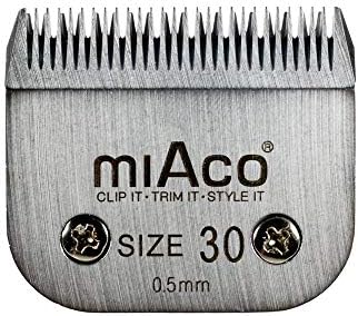 Miaco 30-as Méretű, Levehető Állat Clipper Penge illik Andis AG, AGC, valamint Oster A5