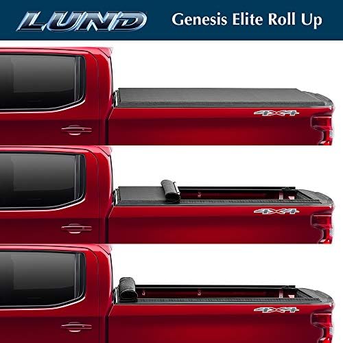 Lund Genesis Elit, Roll-Up, Puha, Roll-Up, Kamion Ágy Tonneau Borító | 96880 | Illik 2004 - 2012-es Chevy/GMC Colorado/Canyon 5' 1 Ágy (61.1)